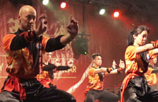 Groep Kung Fu Chinees nieuwjaar Rotterdam 2017